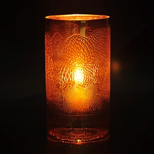 Sunny decorative Custom deer glass candle jar with lids