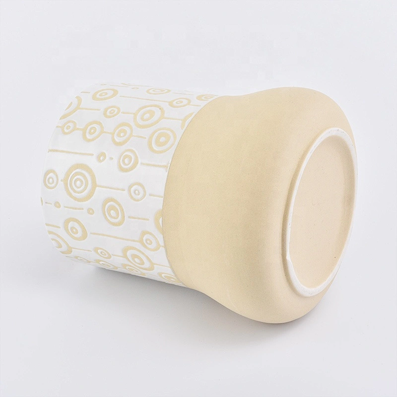 Custom glazed gold tealight candle wick holder