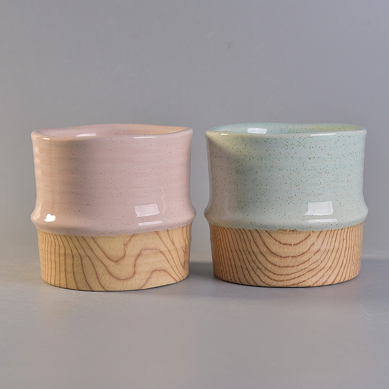 Wholesale Empty Ceramic Candle Jars For Candle Making