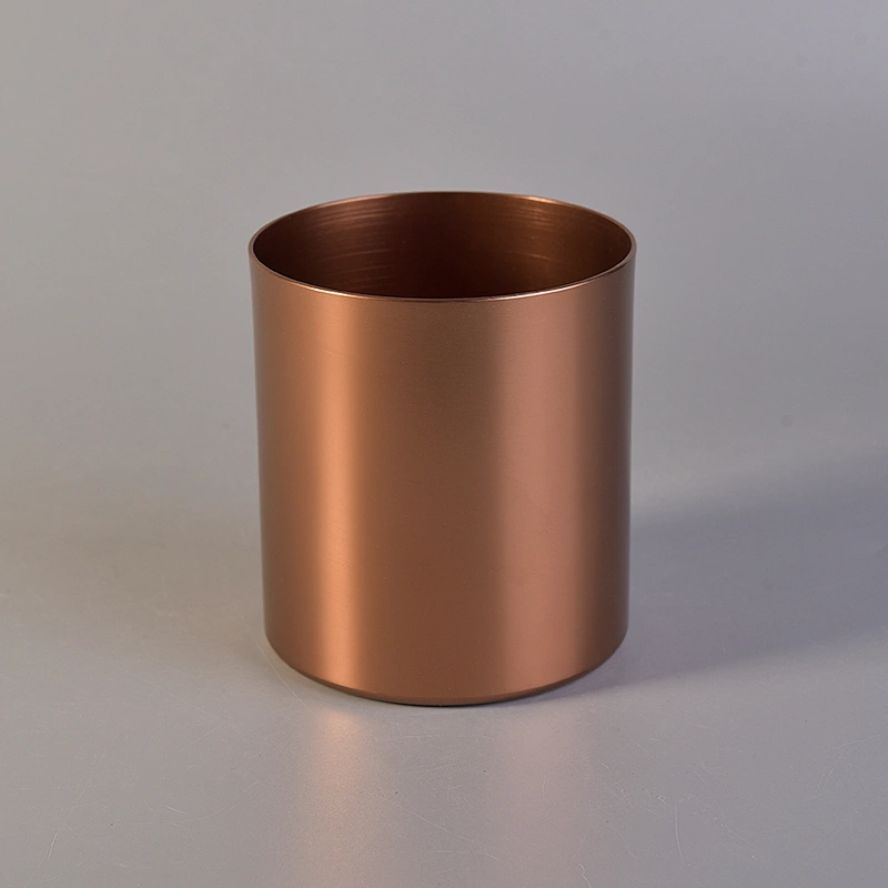Metal Straight-Side Candle Jar Wholesale