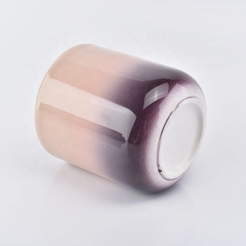 8oz Bulk home decoration luxury ceramic candle jar