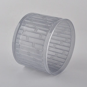 luxury glass decorative candle containers