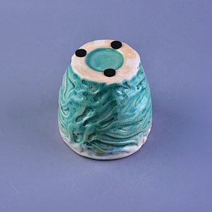 500ml Luxury decorative ceramic candle holders in bulk