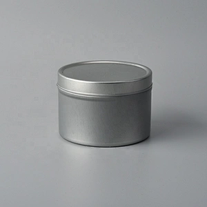 Wholesales Metal Aluminum scented Candle tin 200ml for storage