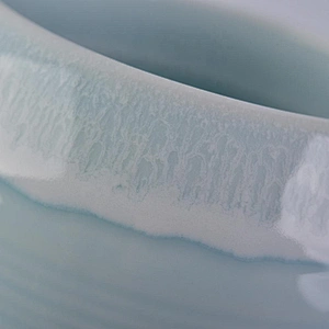 Wholesales China blue candle ceramic bowl 6oz 8oz 10oz