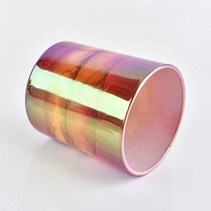 Custom Colored Glass Candle Vessel Candle Jars Wholesale China