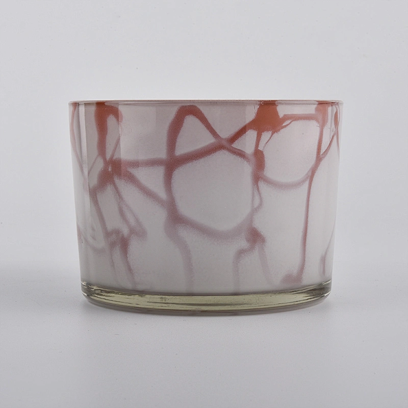 2020 luxury color glass candle holder