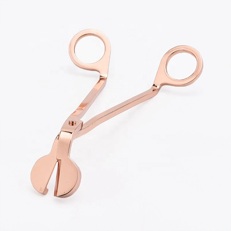 home decoration wholesales gold rose wick trimmer for candle