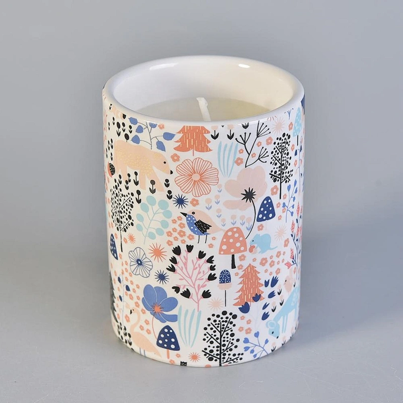 luxury home decor artwork ceramic candle holder