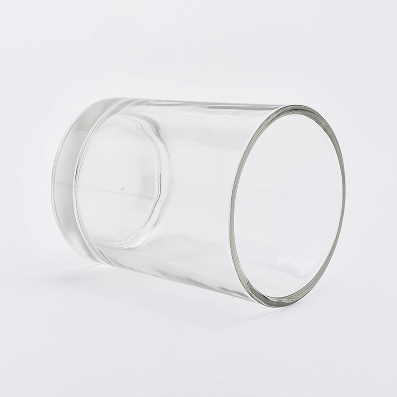 home decor clear glass candle cup