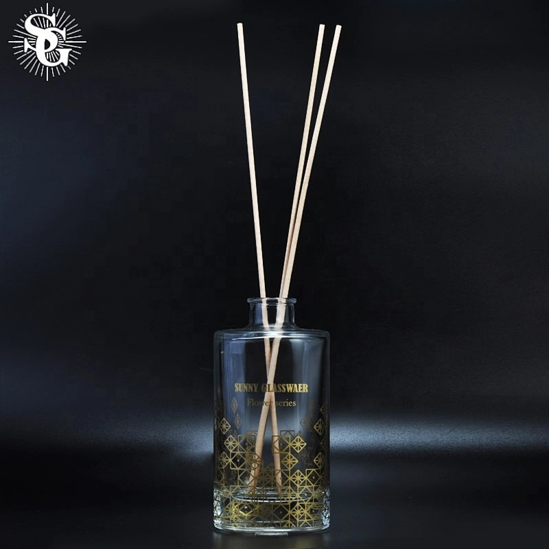 Sunny 200ml clear customized glass diffuser bottles