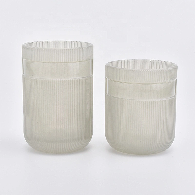 Christmas 250ml Glass Candle Holders