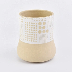 Elegant glazed tealight candle holder home decoration