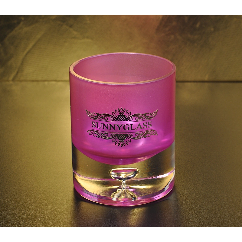 8oz 10oz Christmas crystal tealight glass candle holder
