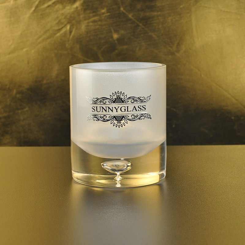 8oz 10oz Christmas crystal tealight glass candle holder