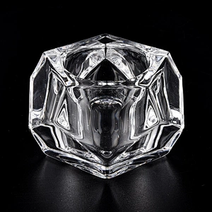 Unique Crystal Glass Jars For Candle Making