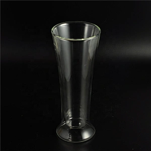 Hand Made no handle high juice Double Wall Glasses Cup