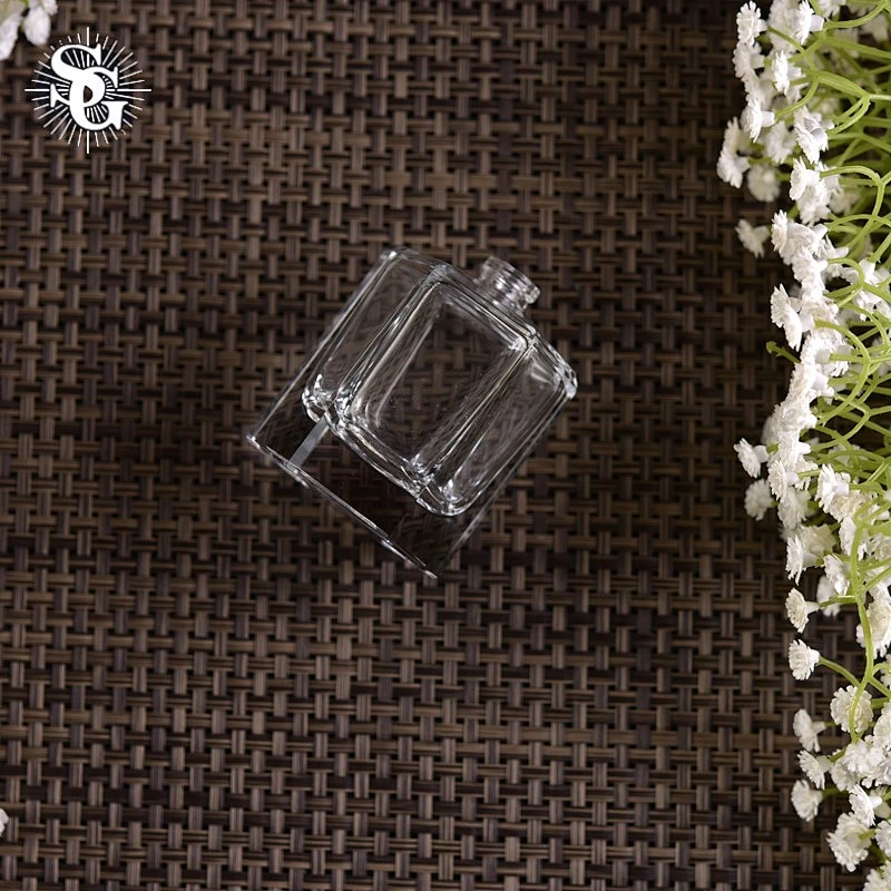 Sunny 60ml 168g normal size unique glass perfume bottles for house