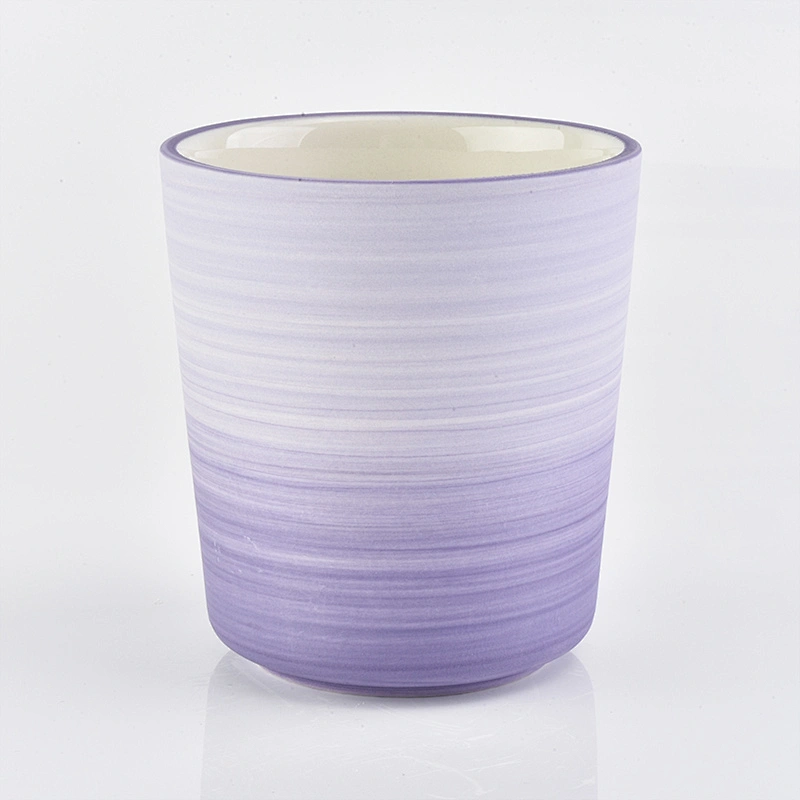 classic standard ceramic candle holders and jars for home candles