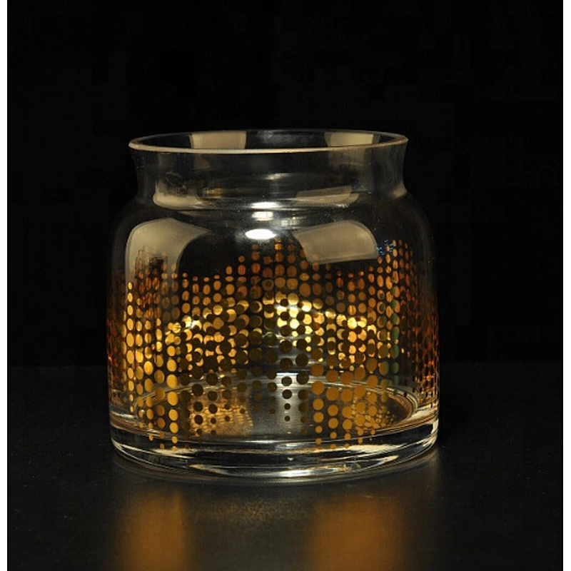 10oz 20oz Wholesales crystal large candle luxury glass jar