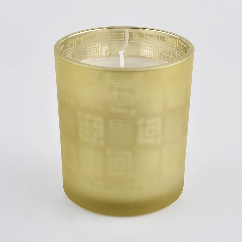 Wholesale Custom Luxury Soy Wax Scented Glass Candle holders