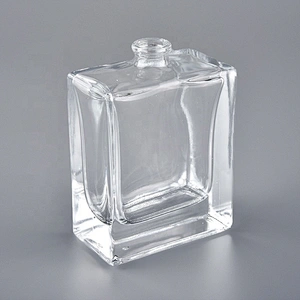 Clear 55Ml Perfume Bottle Glass Atomiser Bottles With Screw Version Spray Pump
