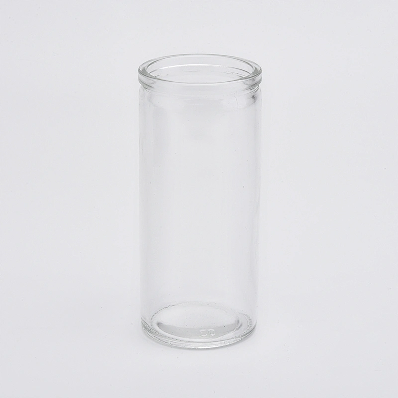 Wholesale 7 day glass cup religious candle jar