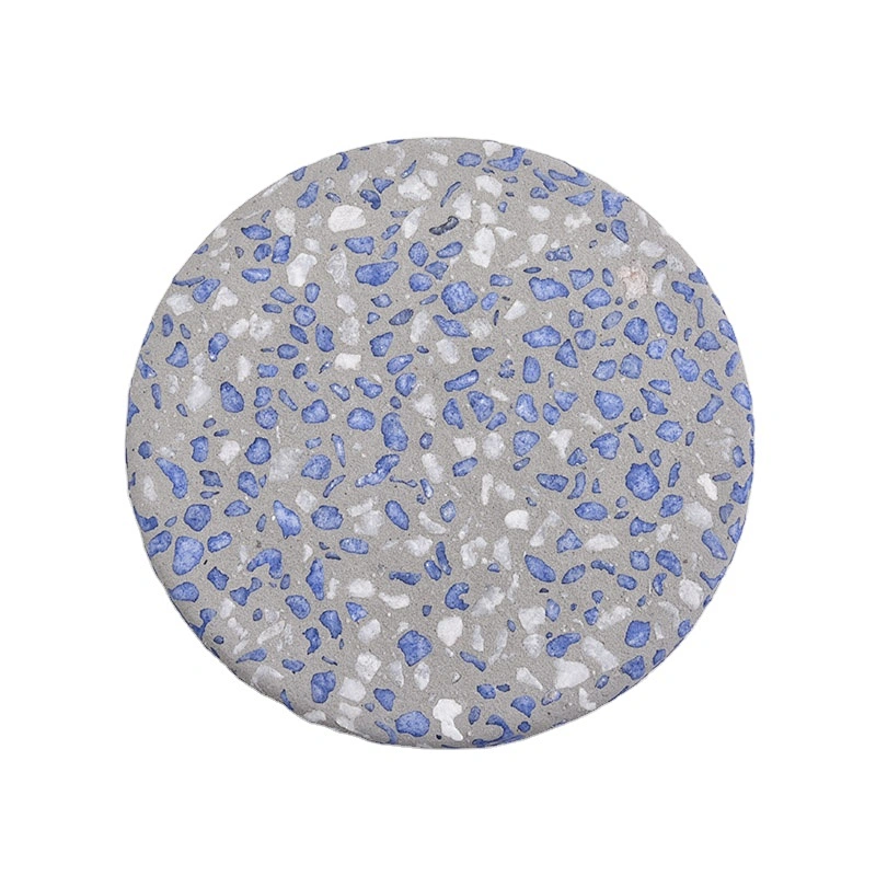 Hot sales custom pattern concrete lid for candle jars