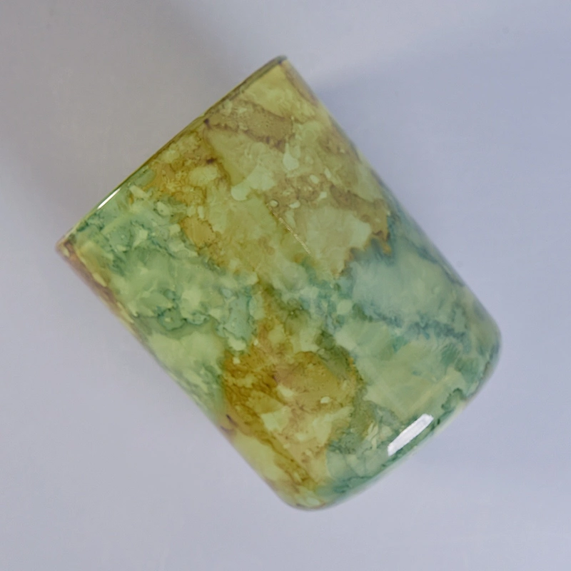 Sunny custom vintage ceramic candle holder home decor