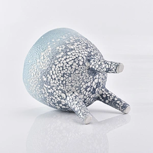 750ml Beautiful glazed ceramic candle vessels for home decor