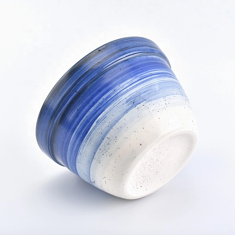 4 Wicks Ceramic Candle Vessel For Hotel