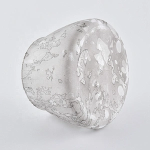 Home Decorative Water Transfer Candle Jar Glass Wholesale