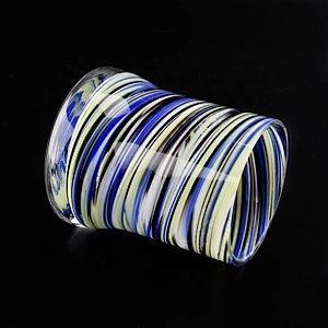 8oz 10oz Luxury table empty candle jars glass supplier