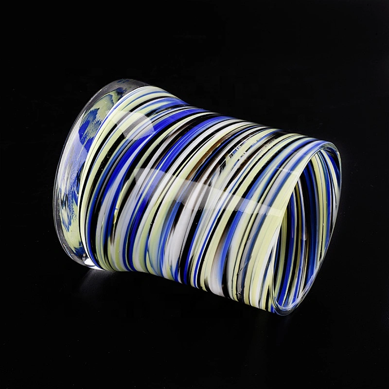 8oz 10oz Luxury table empty candle jars glass supplier