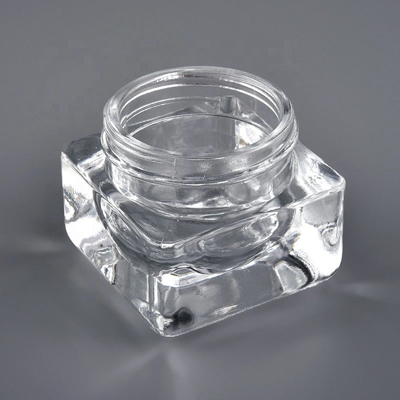 luxury glass jar cosmetic
