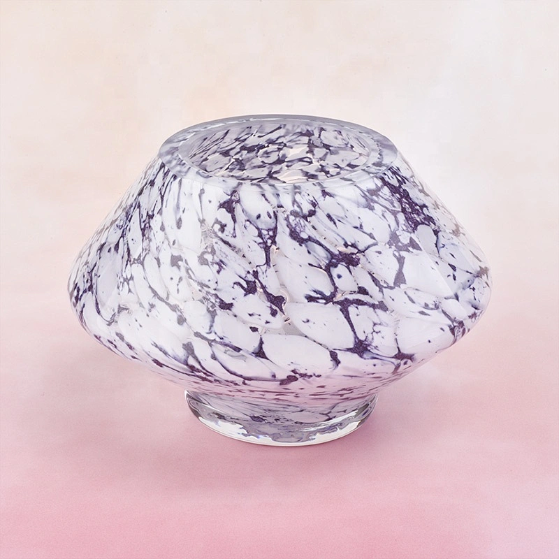 China Supplier hot sales decorative custom glass candle holders