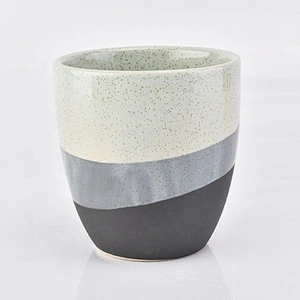 Matte tealight ceramic candle holder for church