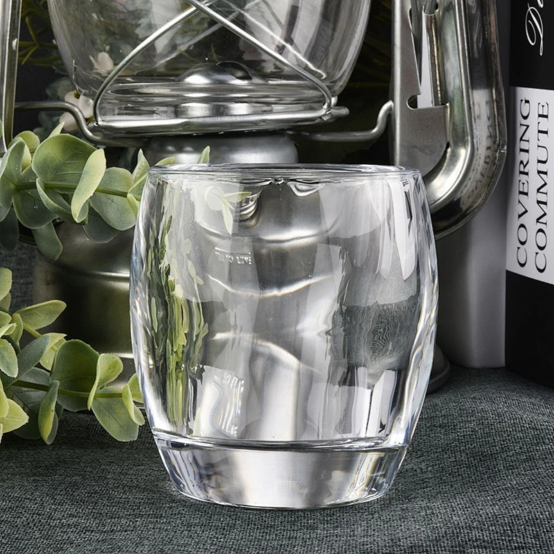 100ml Custom decorative empty crystal glass candle holder
