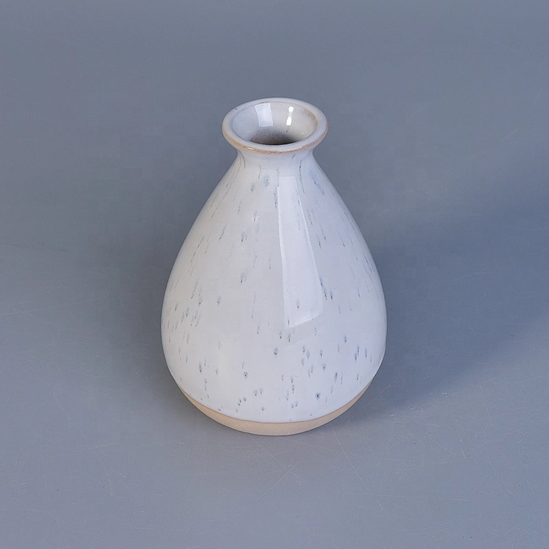 Sunny white custom diffuser reed ceramic bottles home decoration
