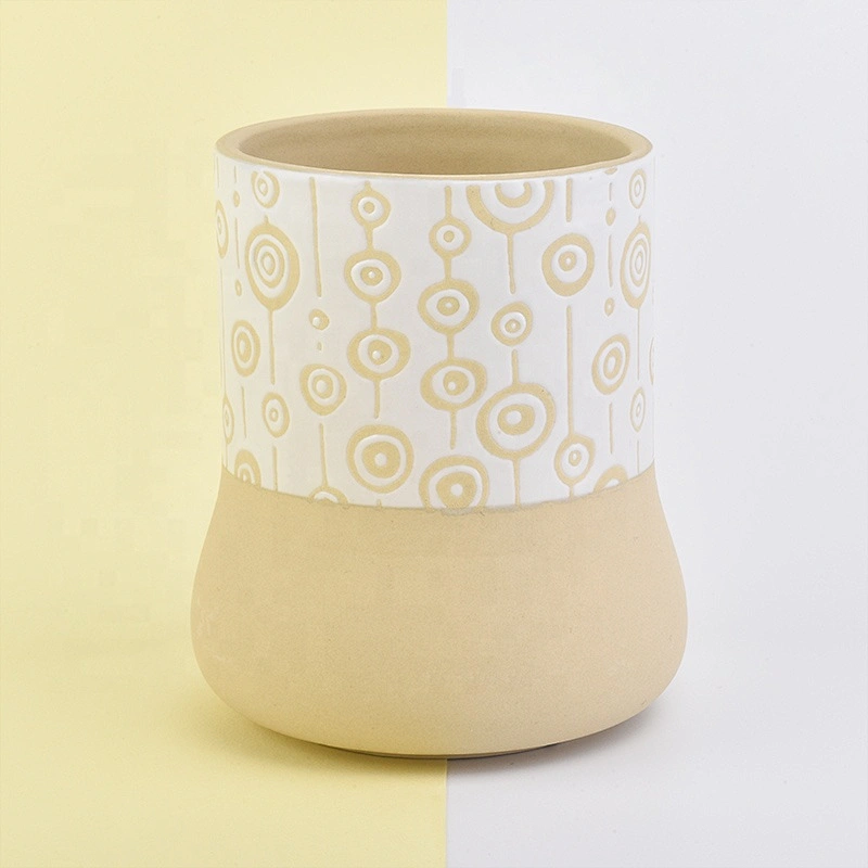 Custom glazed gold tealight candle wick holder