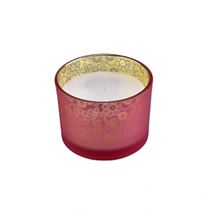 12oz 16oz Wholesales matte laser custom glass candle holder for candle making