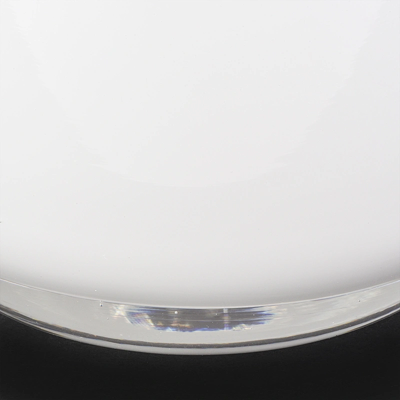 500ml white cylinder overlay glass reed diffuser bottles