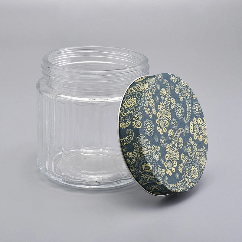 home decor metal candle container lid