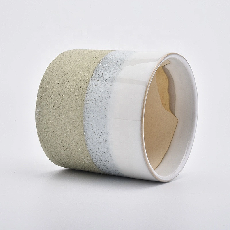 Custom 17oz Empty Ceramic Candle Vessels
