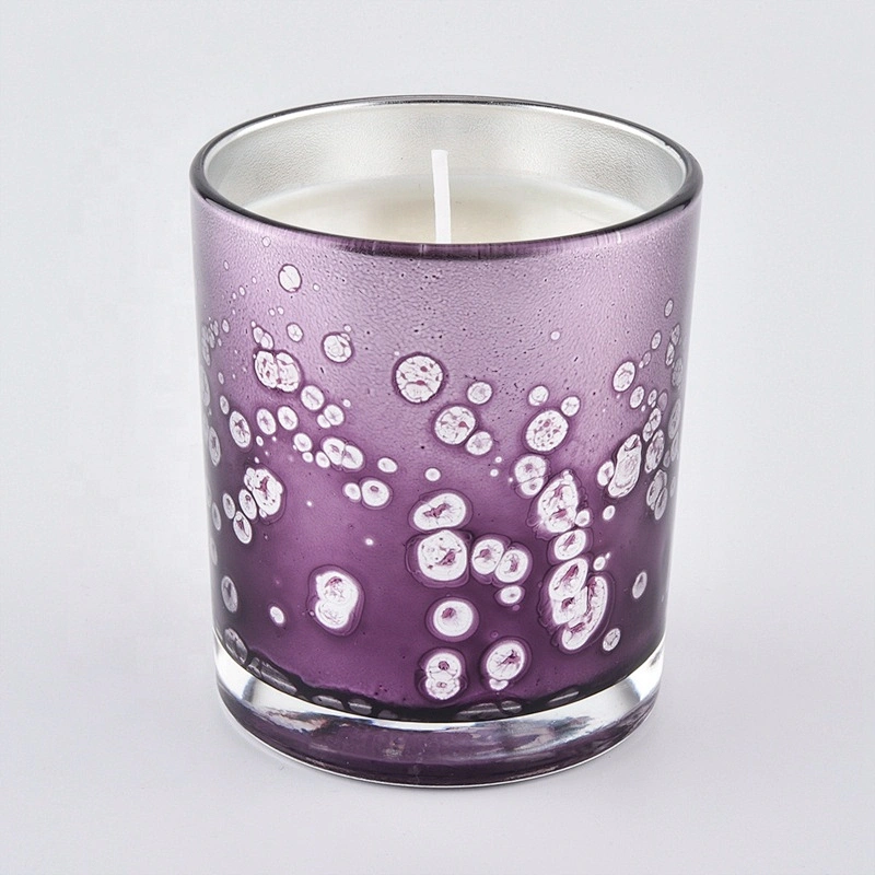 small votive candle glass jar