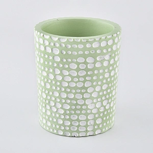 10oz Sunny coloured tealight ceramic candle holder
