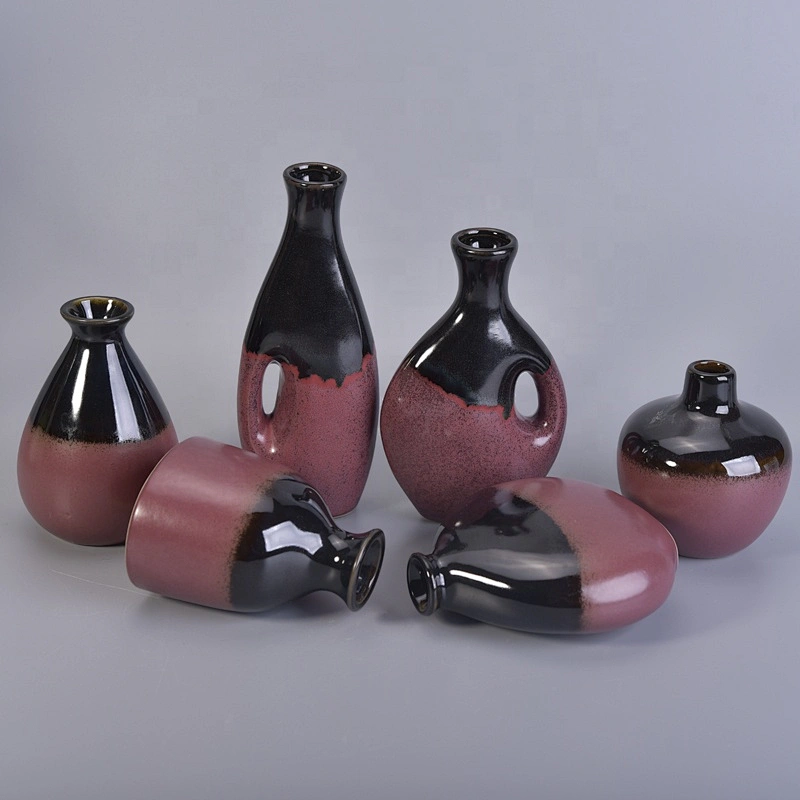China oil essential reed diffuser ceramic bottles for home decor