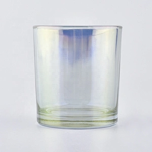 200ml Blue Cylinder Candle Holder For Home Decoration