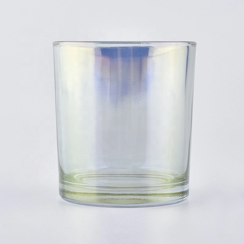 200ml Blue Cylinder Candle Holder For Home Decoration