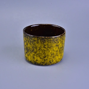 Wholesales christmas painted ceramic votive candle holder